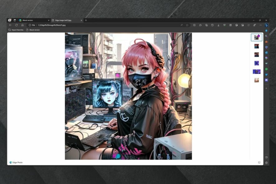 Edge Photo в Microsoft Edge Canary — обзор