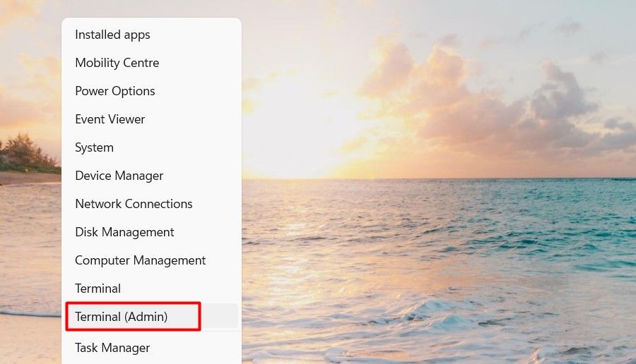 Запуск через меню Быстрого доступа