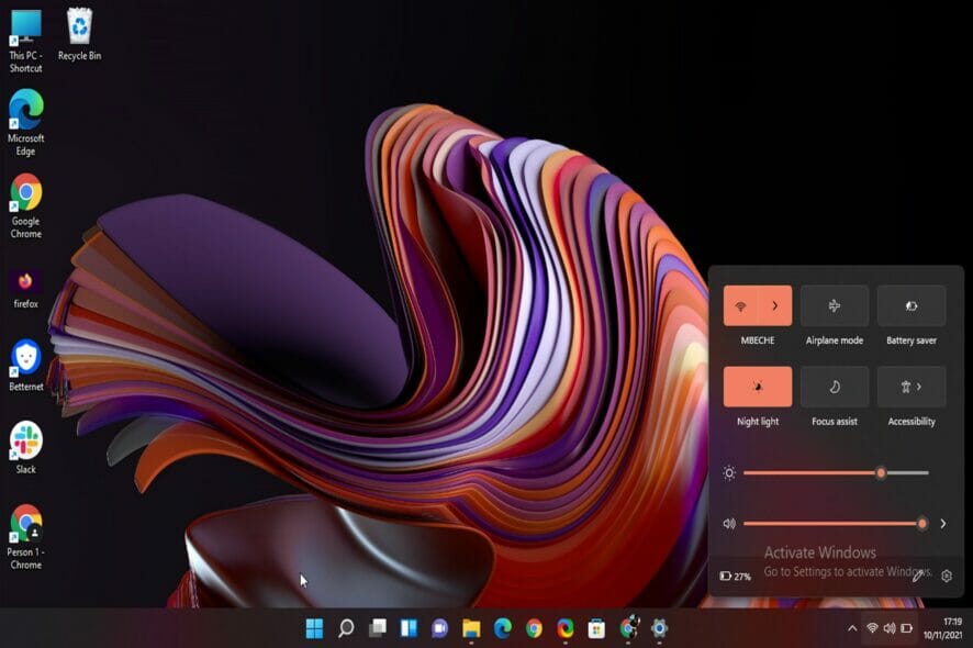Quick Settings не работает в Windows 11 — решения