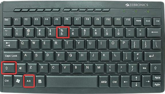 Скриншот: сочетание клавиш для зачёркивания в Google Docs