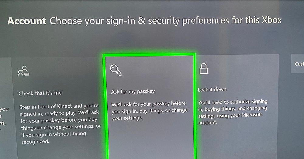 Запросить passkey при входе и покупках