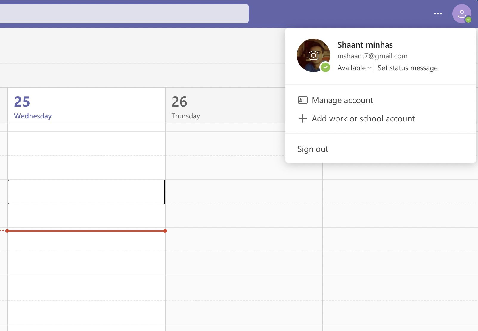 Изменение изображения профиля в Microsoft Teams, диалог выбора файла