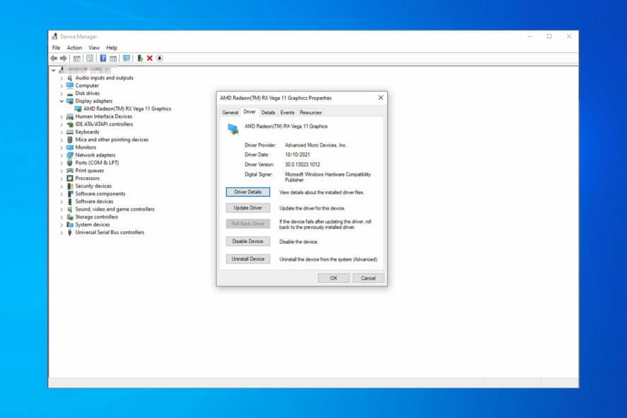 Исправить ошибку драйвера графики — код 31