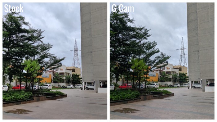 Сравнение снимка OnePlus Nord — пример 9