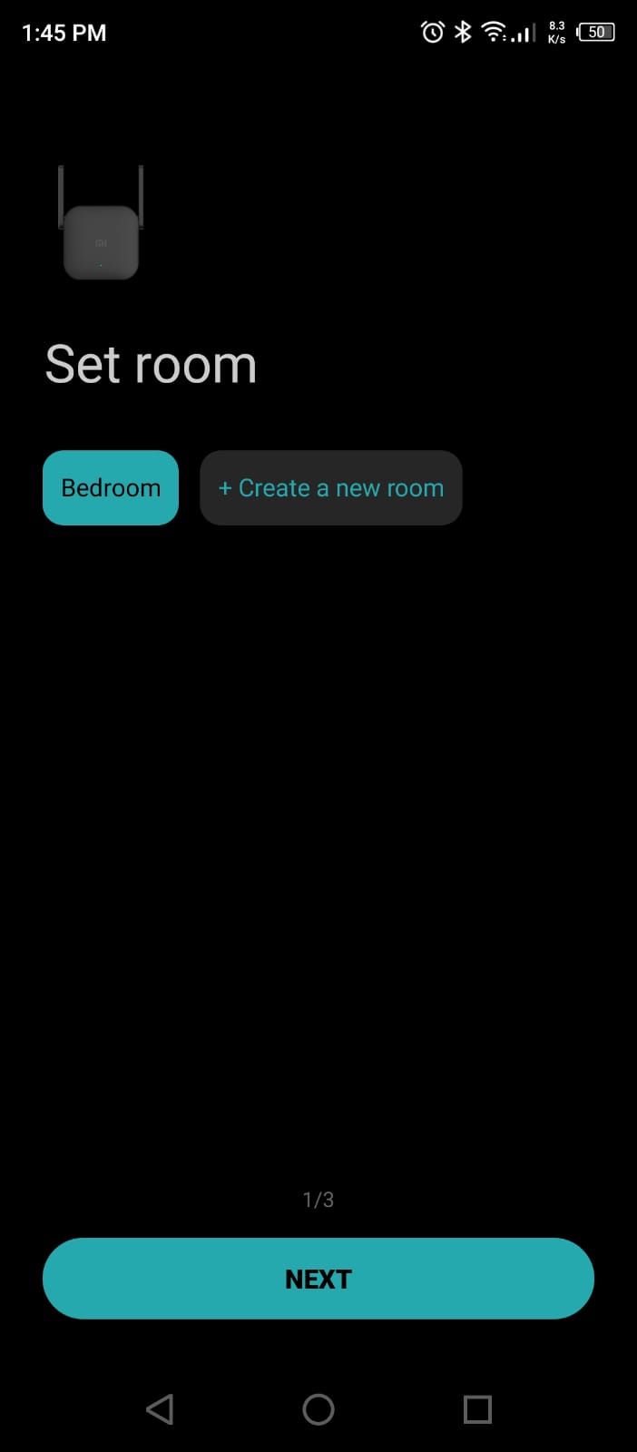 Set Room Option While Set Up