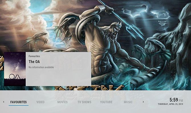 Customize Kodi skin - change home screen options