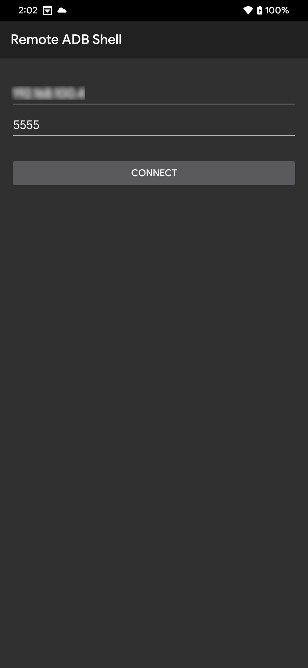 remote adb shell homescreen