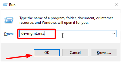 Открытие Диспетчера устройств