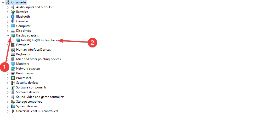 Свойства видеоадаптера с вкладками сведений