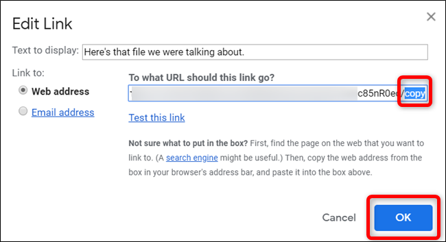 В конце URL замените сегмент edit на copy и нажмите «ОК».