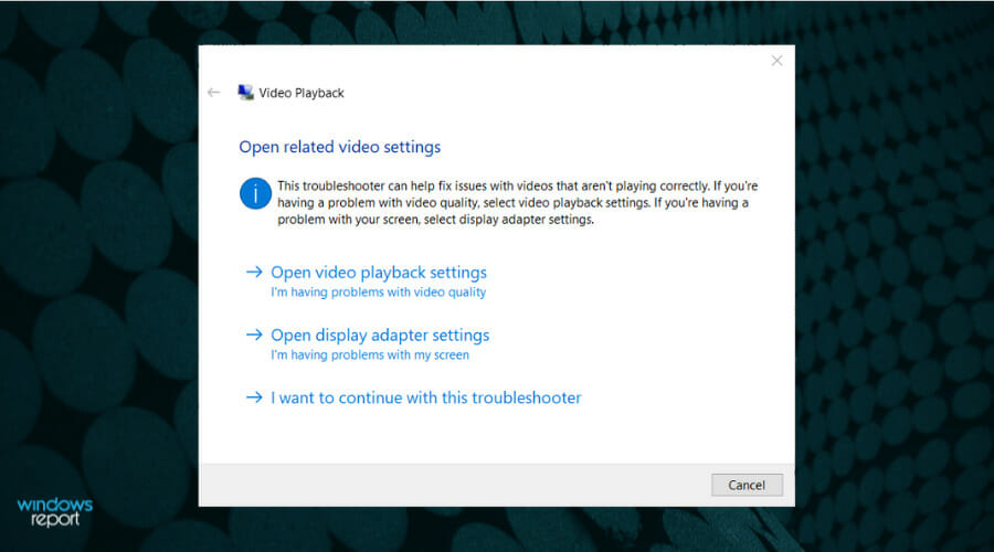 Запуск устранения неполадок 'Воспроизведение звука'