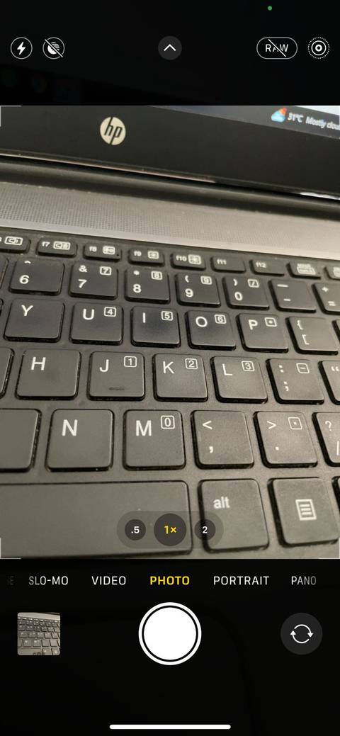 Ночной режим выключен на iPhone