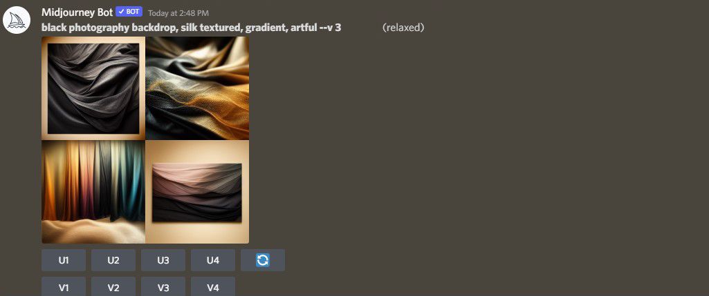 Desired Results for Background example