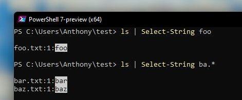 Поиск через Select-String с объектным выводом