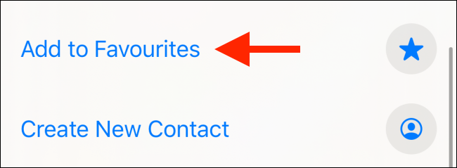 Нажмите «Добавить в Избранное»