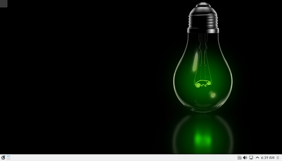 Рабочий стол OpenSUSE Leap KDE Plasma 5