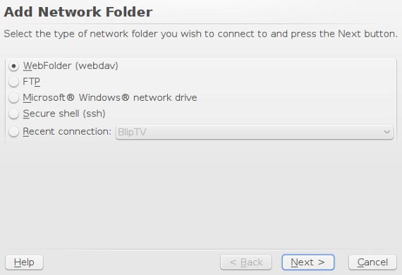 KNetAttach и remote:/ в KDE — сетевые папки