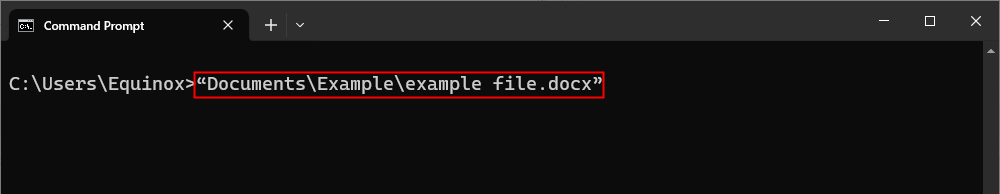 Открытие файла напрямую, без перехода в папку. 