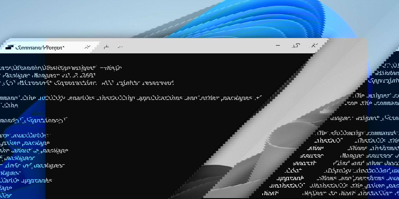 Winget: как использовать Windows Package Manager