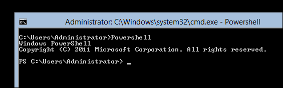 Запуск PowerShell в Server Core