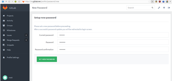 Интерфейс GitLab: обзор проекта