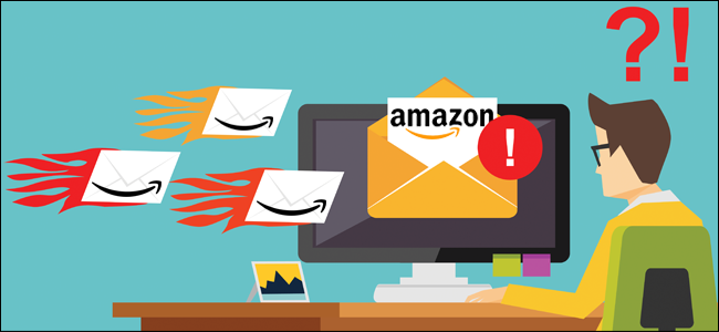Отключить все рекламные письма Amazon