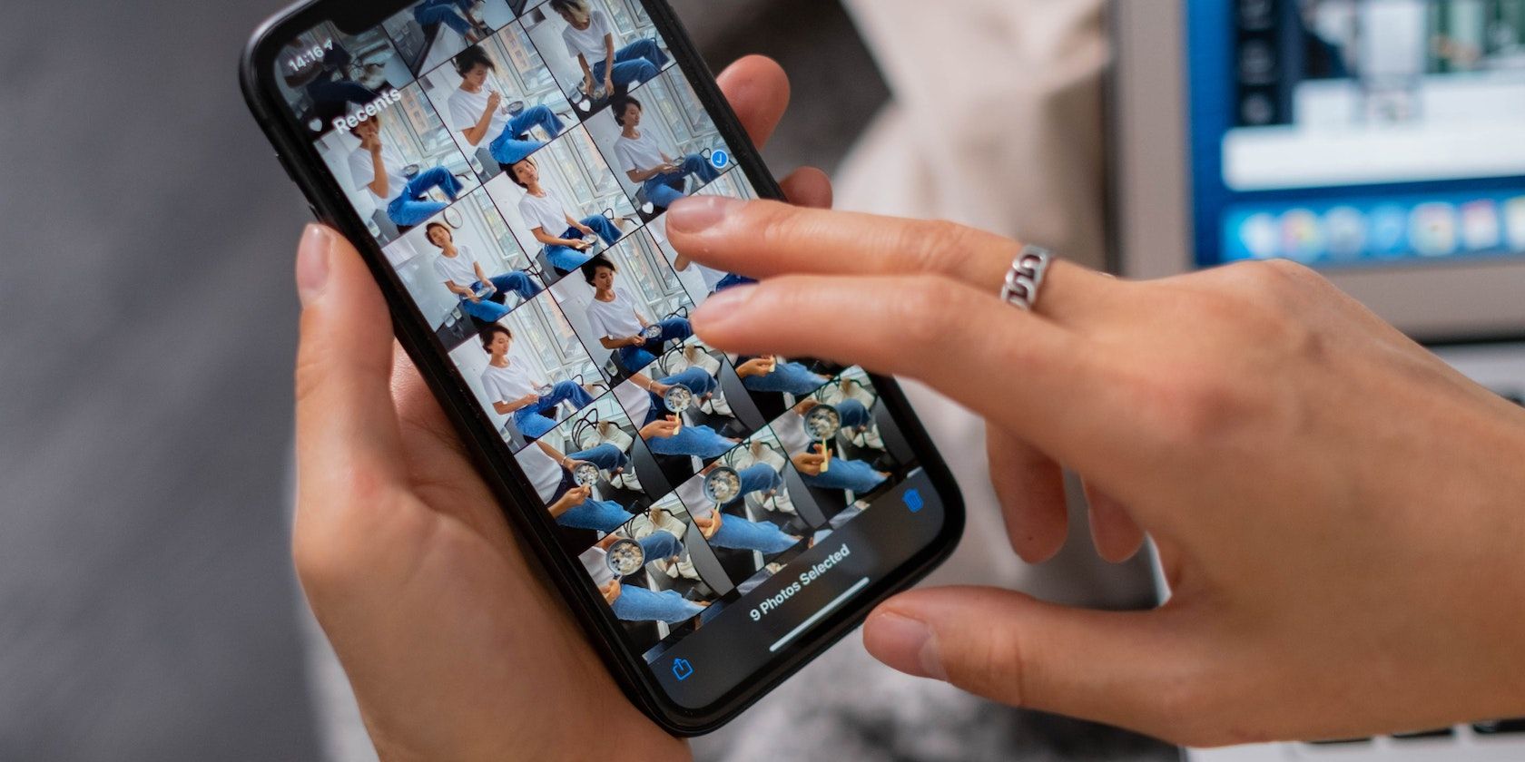 Сохранять фото в iCloud Shared Photo Library