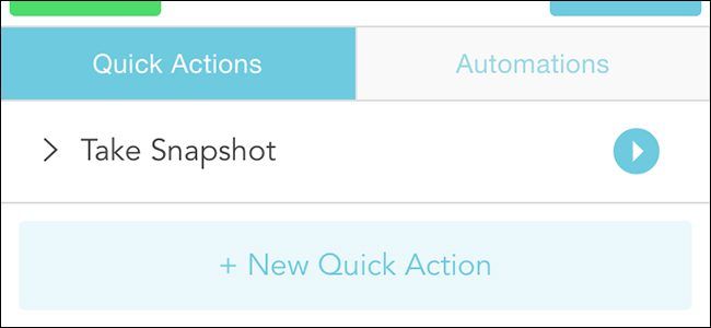 Quick Actions в Abode: как создать и управлять