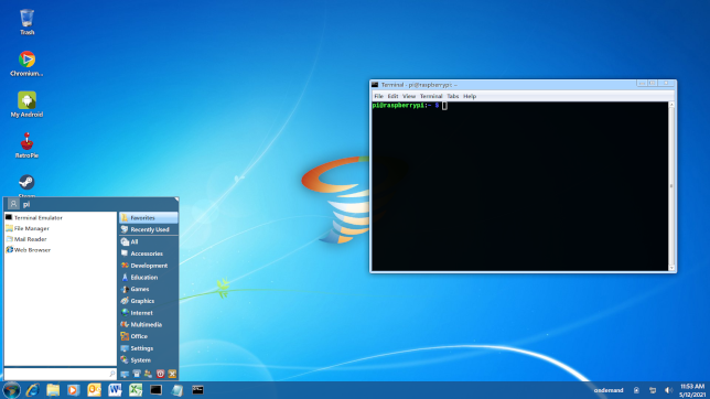Twister OS тема Windows 7