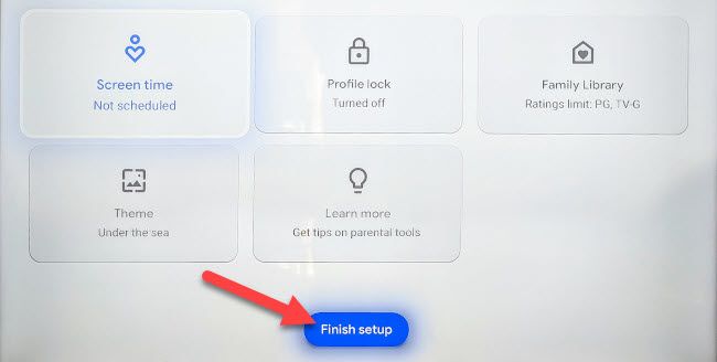 доступные параметры родительского контроля