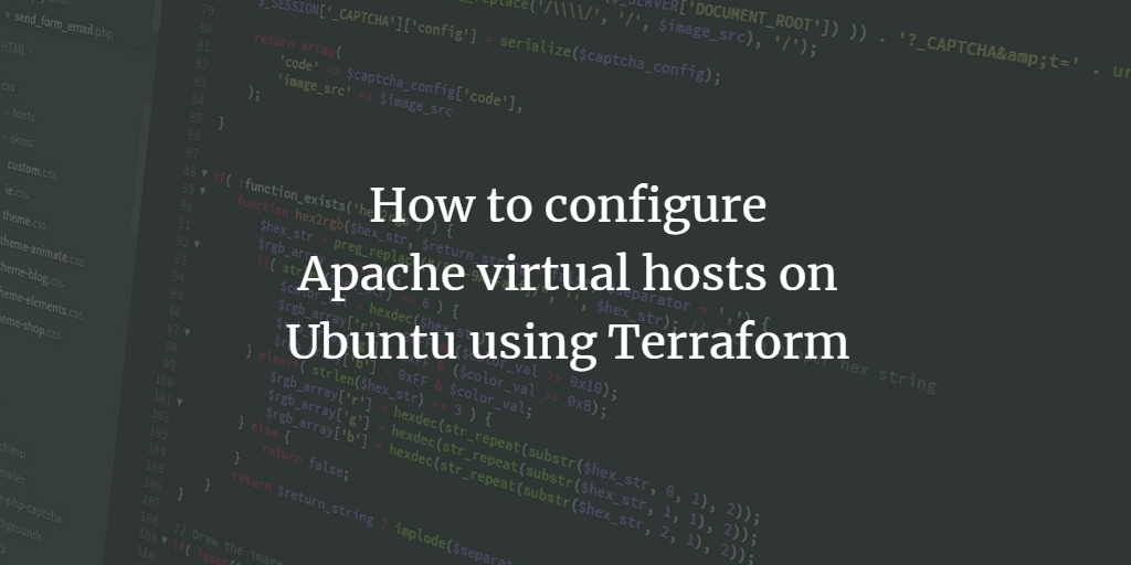 Виртуальные хосты на Ubuntu 22.04 с Terraform