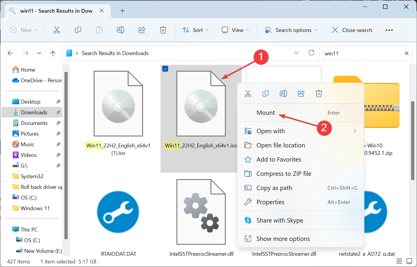 Конвертация install.wim в install.esd в Windows 11