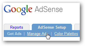 Управление рекламными блоками в AdSense