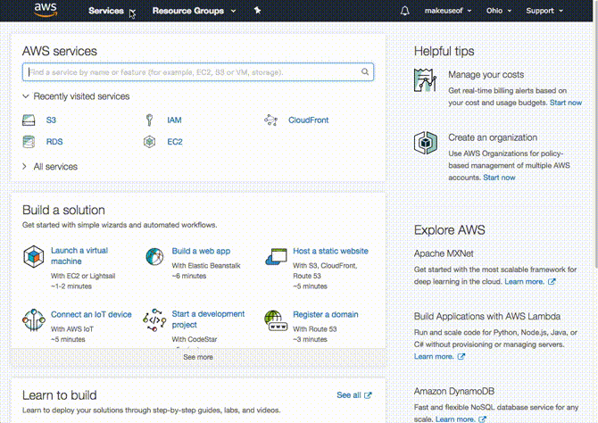 backup amazon s3 linux device