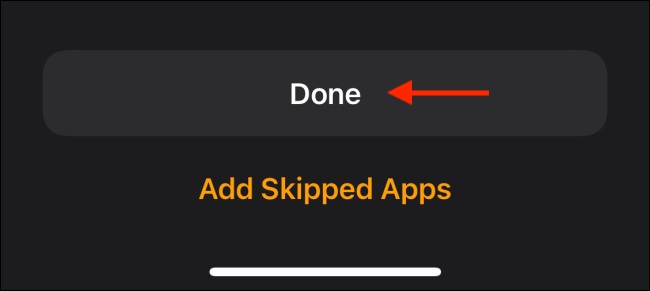 Нажмите Done, чтобы добавить циферблат