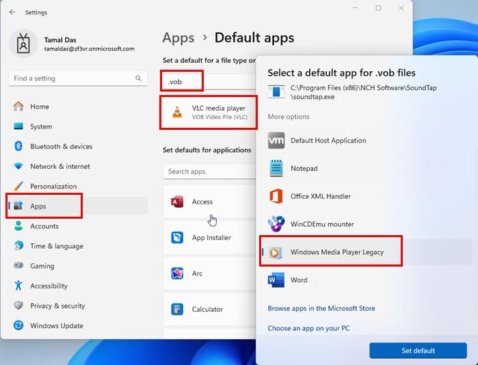 Файлы VOB в папке VIDEO_TS