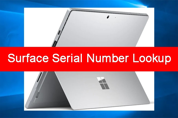 Серийный номер на наушнике Surface — крупный план