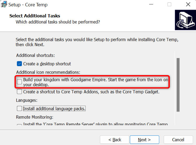 Установите Core Temp.