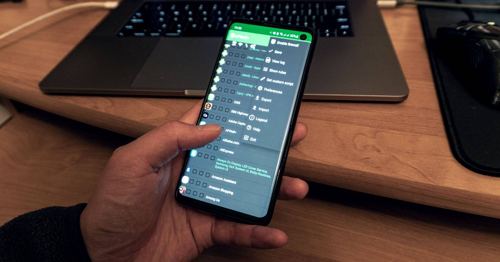 AFWall+ для Android: настройка брандмауэра