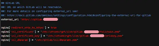 Habilitar HTTPS en GitLab y redirección HTTP a HTTPS