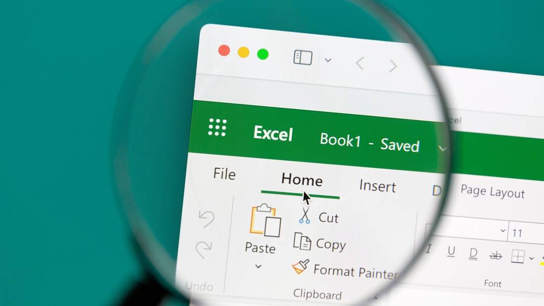 Главное меню Microsoft Excel с вкладкой Home и пунктом Find & Select