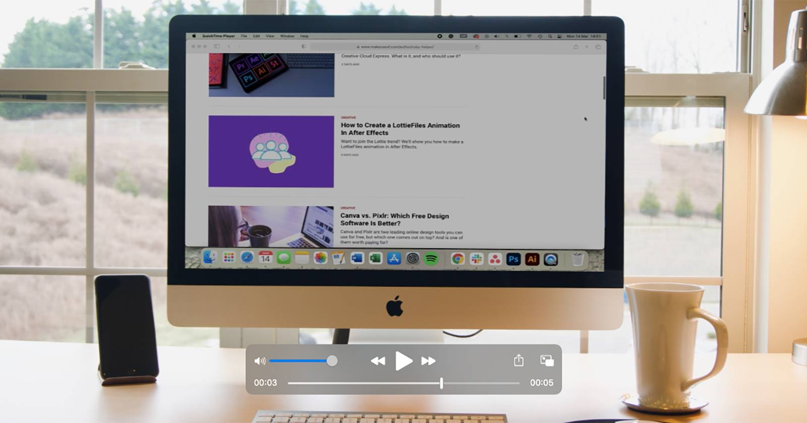 Видео-мокап экрана в Photoshop — пошаговое руководство