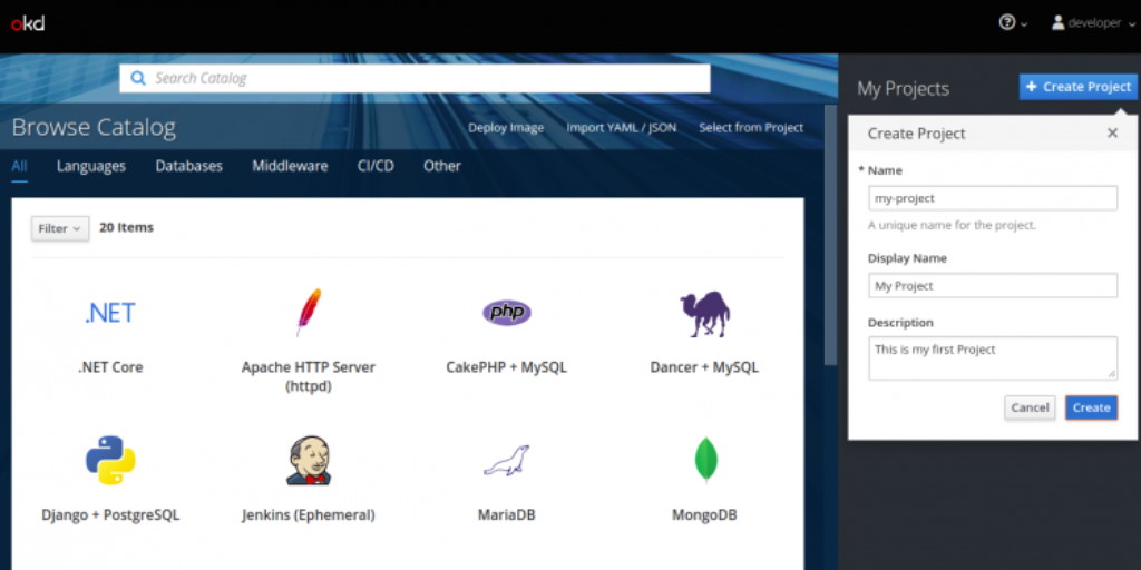 Установка OpenShift Origin на Ubuntu 20.04