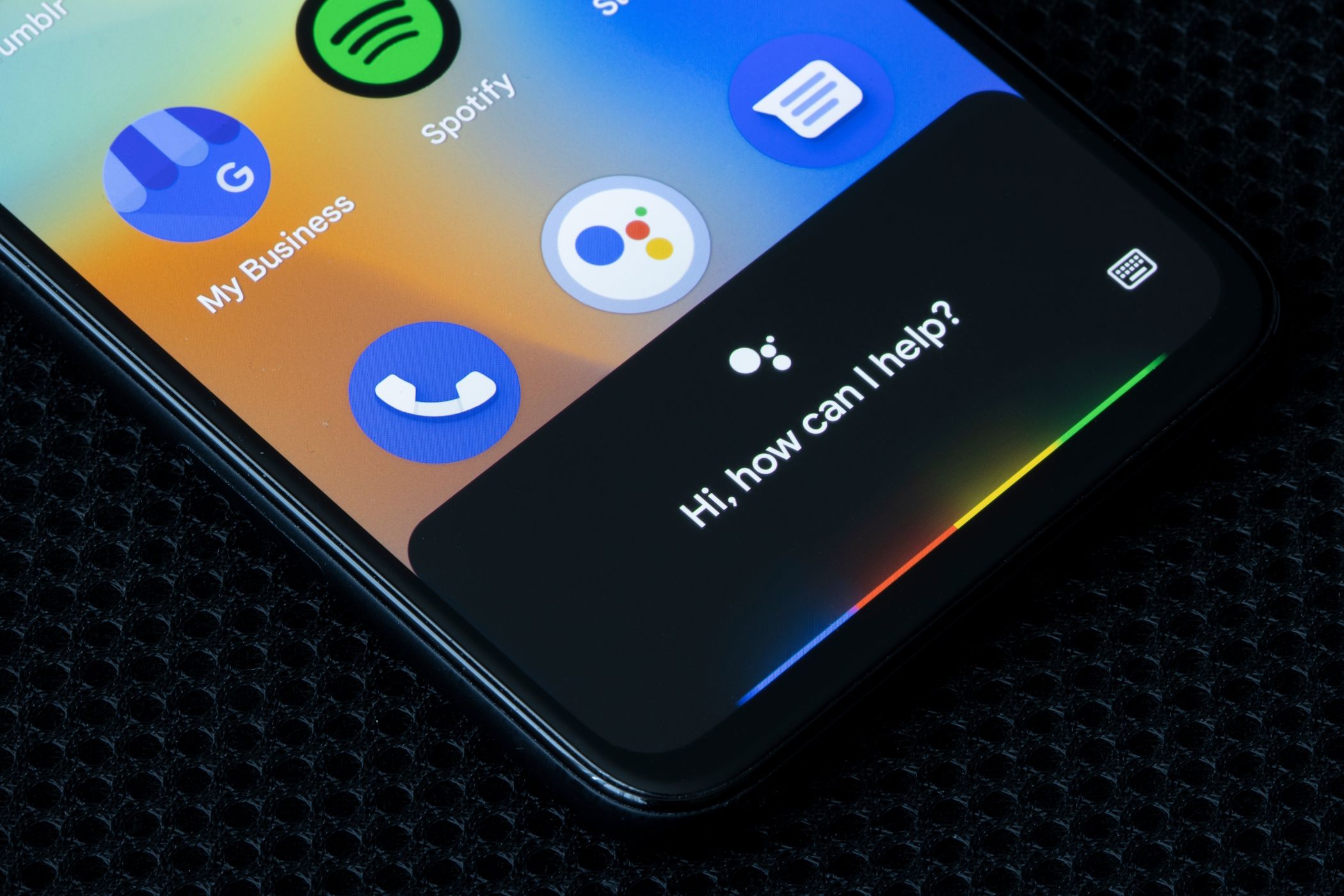 Отключить Google Assistant на Android