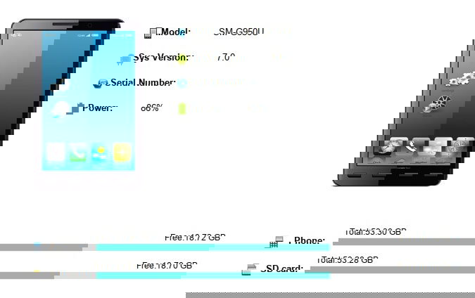 Устройство успешно подключено к Coolmuster