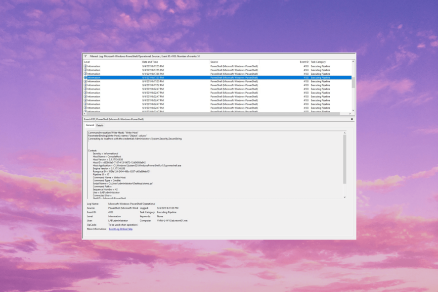 Event ID 4103 в PowerShell — причины и решение