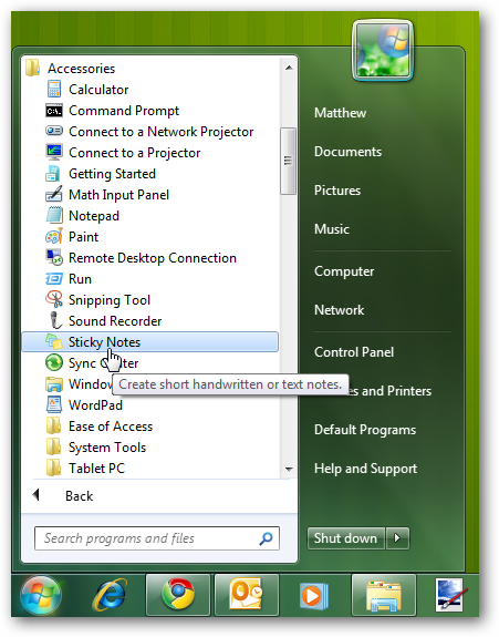 Sticky Notes в Windows 7: руководство и советы