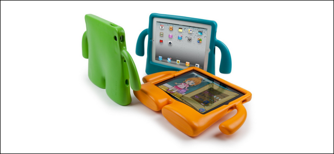 Мягкий защитный чехол для iPad с ручкой для ребёнка