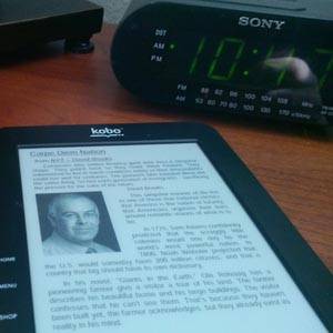 Интерфейс NewsToebook: выбор источников и формата
