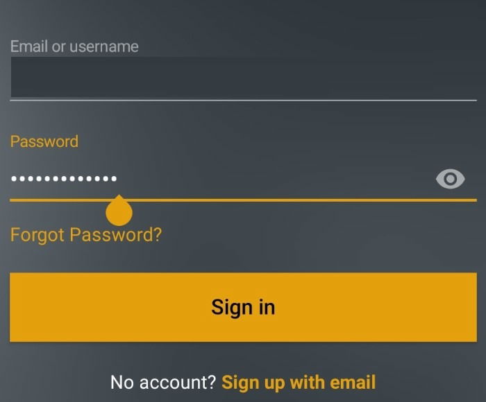 Plex Android Mobile Sign In 2
